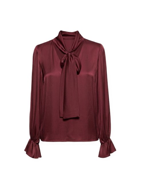 Blusa bambini top Silk 95 Five | 26205N112 MERLOT